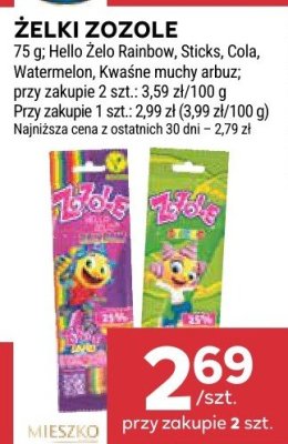 Żelki promocja w Stokrotka