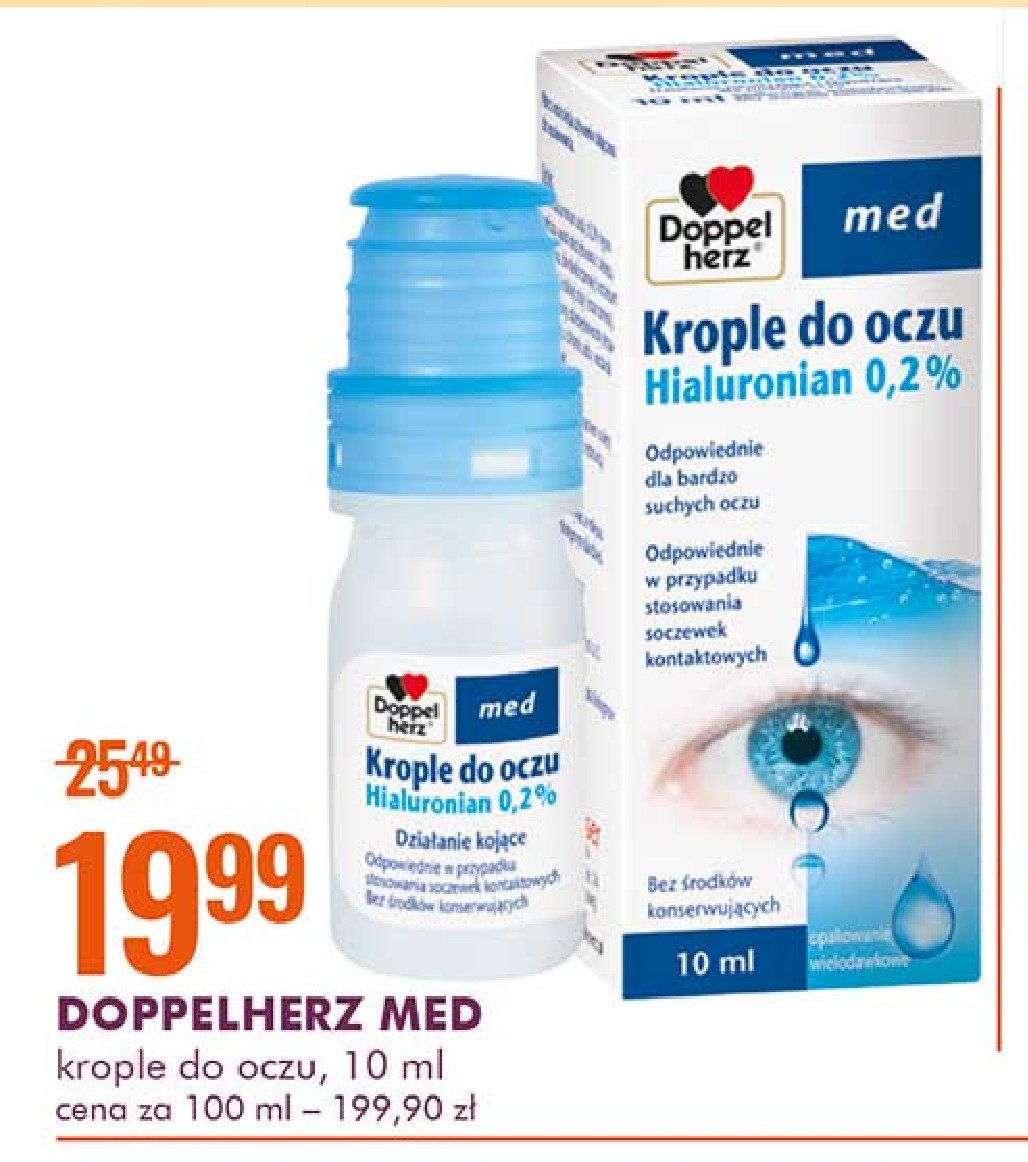 Krople do oczu Doppelherz med promocja