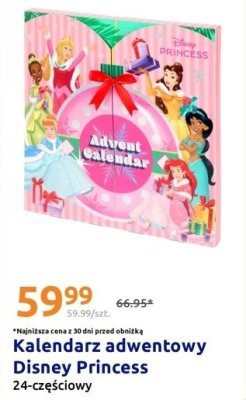 Kalendarz adwentowy Princess promocja w Action