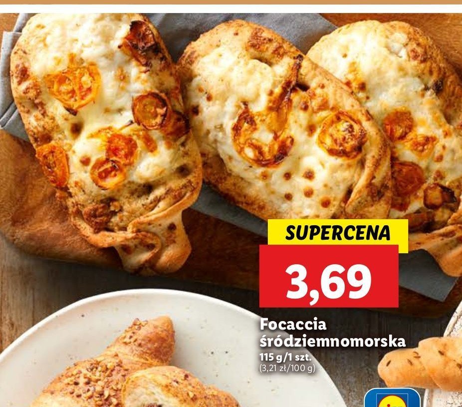 Focaccia śródziemnomorska promocja