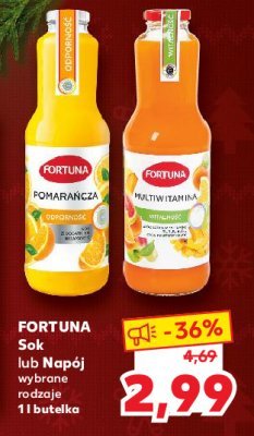 Sok multiwitamina 100% witalność Fortuna promocja