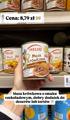 Masa krówkowa o smaku czekoladowym promocja w Intermarche