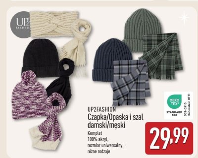 Opaska i szal damski/męski  promocja w Aldi