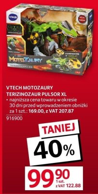 Dinozaur VTECH MOTOZAURY TERIZNOZAUR PULSOR XL promocja w Selgros