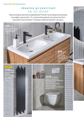 Zestaw podtynkowy WC Geberit Delta light oval promocja w Castorama