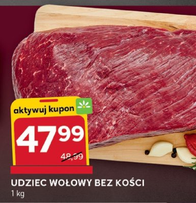 Udziec wołowy bez kości promocja w Stokrotka