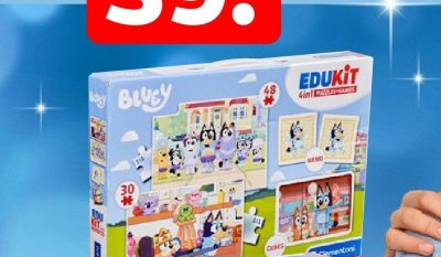 Gra edukacyjna: Bluey 3+ promocja w Netto