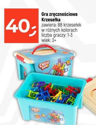 Gra zręcznościowa Krzesełka promocja w Dealz