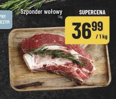 Szponder wołowy z kością promocja w POLOmarket