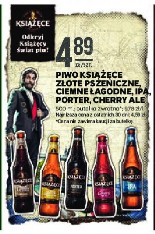 Piwo Książęce cherry ale promocja
