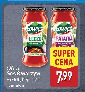 Sos 8 warzyw po prowansalsku Łowicz promocja w Aldi