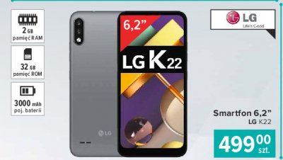 Smartfon x power k220 tytanowy Lg promocja