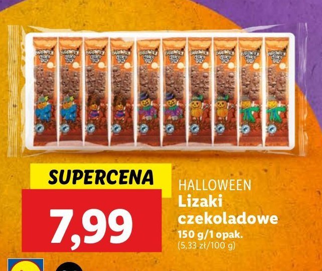 Lizak Halloween promocja