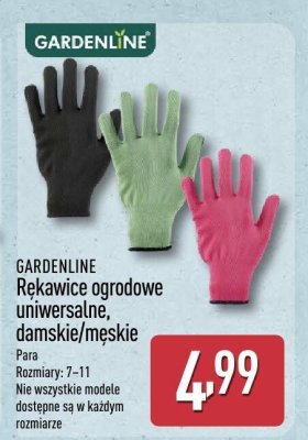 Rękawice ogrodowe uniwersalne damskie/męskie  promocja w Aldi