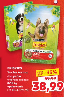 Karma dla psa maxi Purina friskies promocja