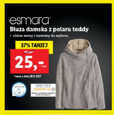 Bluza damska polarowa Esmara promocja