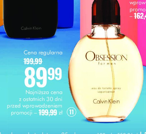 Woda toaletowa Calvin klein dark obsession promocja