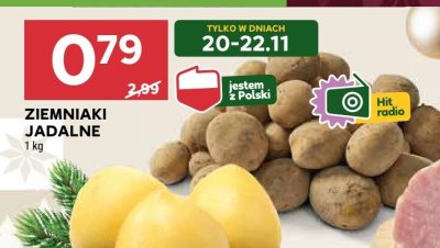 Ziemniaki jadalne promocja w Stokrotka