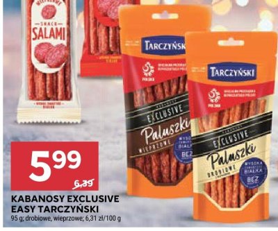 Salami Tarczyński różne rodzaje promocja w Stokrotka