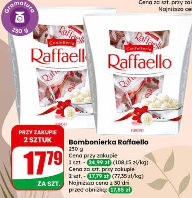 Bombonierka Raffaello promocja w Dino