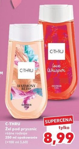 Żel pod prysznic C-thru love whisper promocja w Kaufland