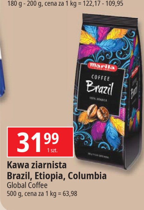 Kawa MARILA BRAZIL promocja
