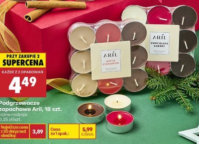 Podgrzewacze zapachowe Arli, 18 szt. różne rodzaje promocja w Biedronka