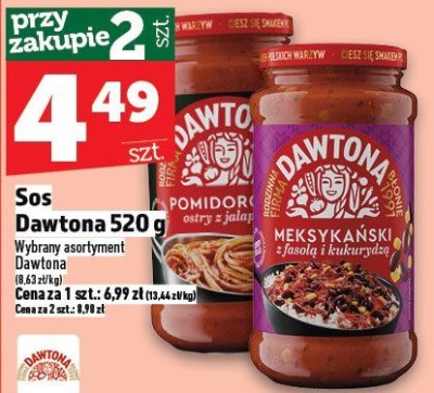 Sos Dawtona 520 g promocja w TOPAZ