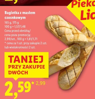Bagietka promocja w Lidl