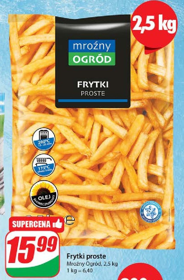 Frytki proste promocja