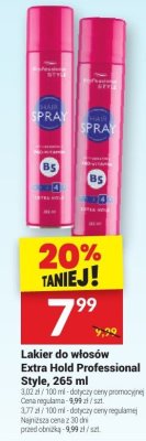 Lakier do włosów Extra Hold Professional Style promocja w Twój Market