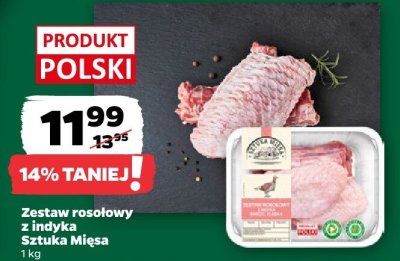 Zestaw rosołowy z indyka  promocja w Netto
