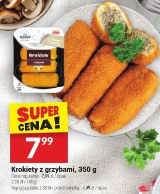Krokiety z grzybami, 350 g promocja w Twój Market