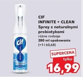 Spray do czyszczenia clean Cif promocja