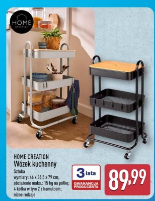 Wózek kuchenny HOME CREATION promocja w Aldi