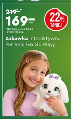 Zabawka interaktywna Fur Real Go Go Pupy promocja w Biedronka