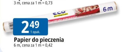 Papier do pieczenia Eco+ promocja w Leclerc
