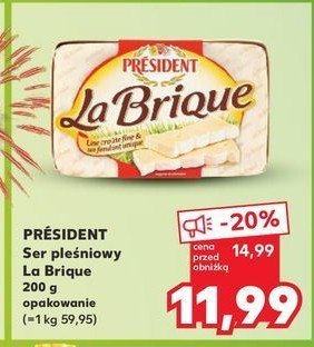 La brique President promocja