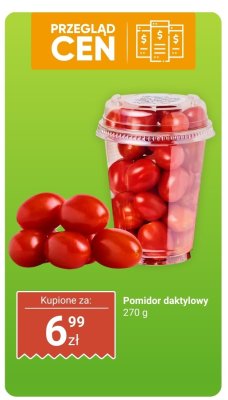 Pomidor daktylowy 270 g promocja w Dino