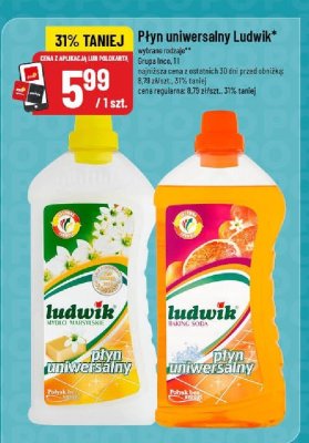 Płyn uniwersalny Ludwik promocja w POLOmarket