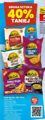 Frytki McCain, 550-750 g wybrane rodzaje promocja w Twój Market