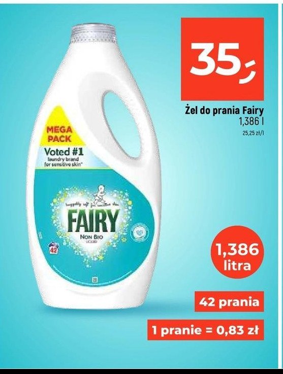 Żel do prania delikatnego Fairy promocja