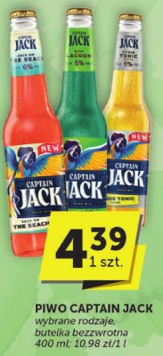 Piwo Captain Jack promocja w Euro Sklep