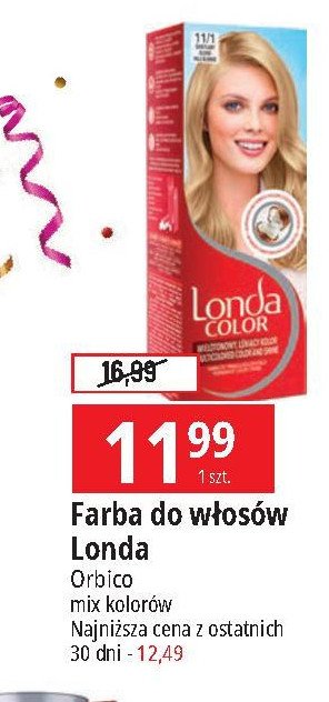 Farba do w艂os贸w 11/1 Londa color promocja