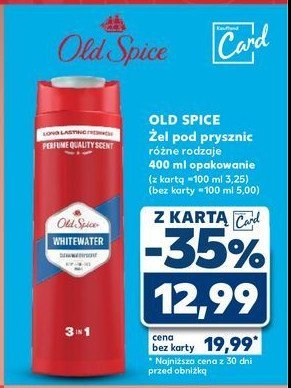 Żel pod prysznic Old spice whitewater promocja
