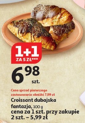 Croissant dubajska fantazja Auchan promocja w Auchan