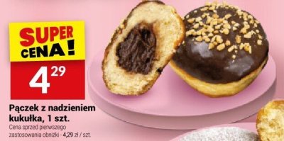 Pączek z nadzieniem kukułka, 1 szt. promocja w Twój Market