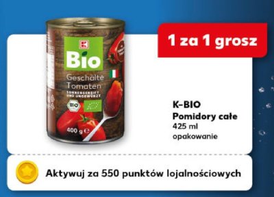 Pomidory całe w puszce promocja w Kaufland