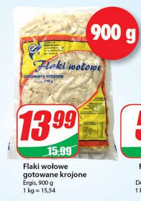 Flaki wo艂owe gotowane Ergis promocja