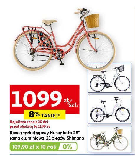 Rower trekkingowy 28" Husar promocja